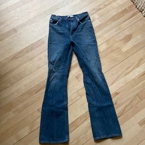 Agolde hi rise vintage flare jeans